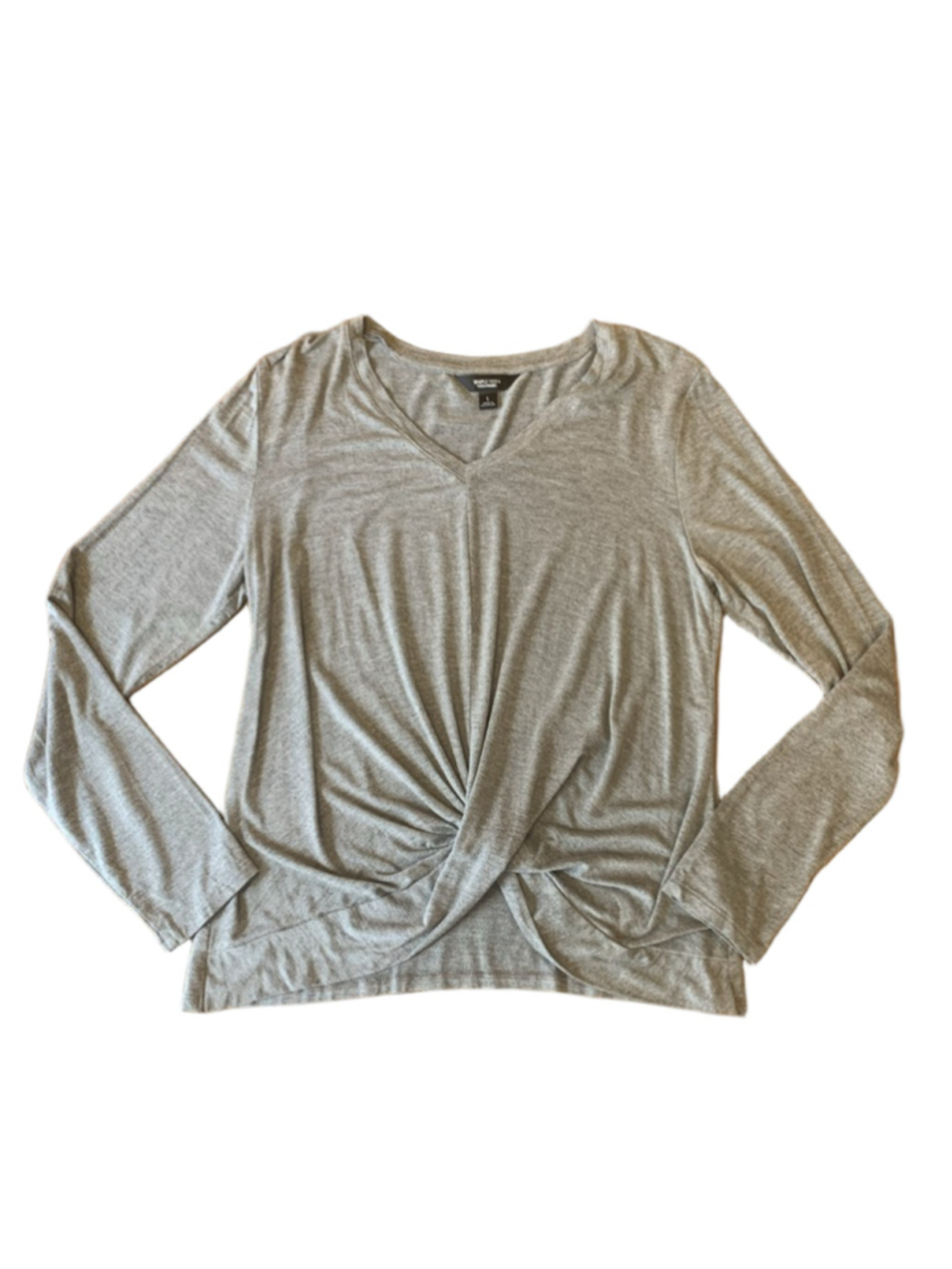 Simply Vera Vera Wang Top Large Grey